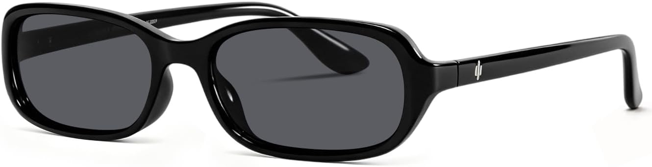 Sunglasses for Women 90s Small Narrow Lightweight Shades | UV Protection Retro Cute Sun Glasses Slim Sleek