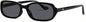 Sunglasses for Women 90s Small Narrow Lightweight Shades | UV Protection Retro Cute Sun Glasses Slim Sleek