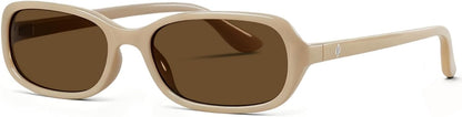 Sunglasses for Women 90s Small Narrow Lightweight Shades | UV Protection Retro Cute Sun Glasses Slim Sleek