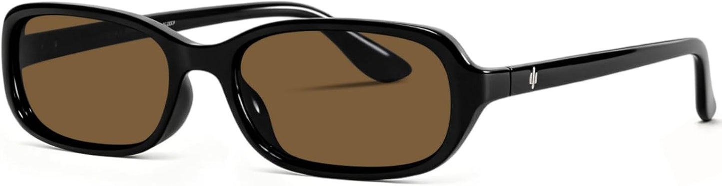 Sunglasses for Women 90s Small Narrow Lightweight Shades | UV Protection Retro Cute Sun Glasses Slim Sleek