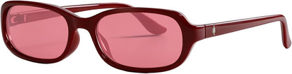 Sunglasses for Women 90s Small Narrow Lightweight Shades | UV Protection Retro Cute Sun Glasses Slim Sleek