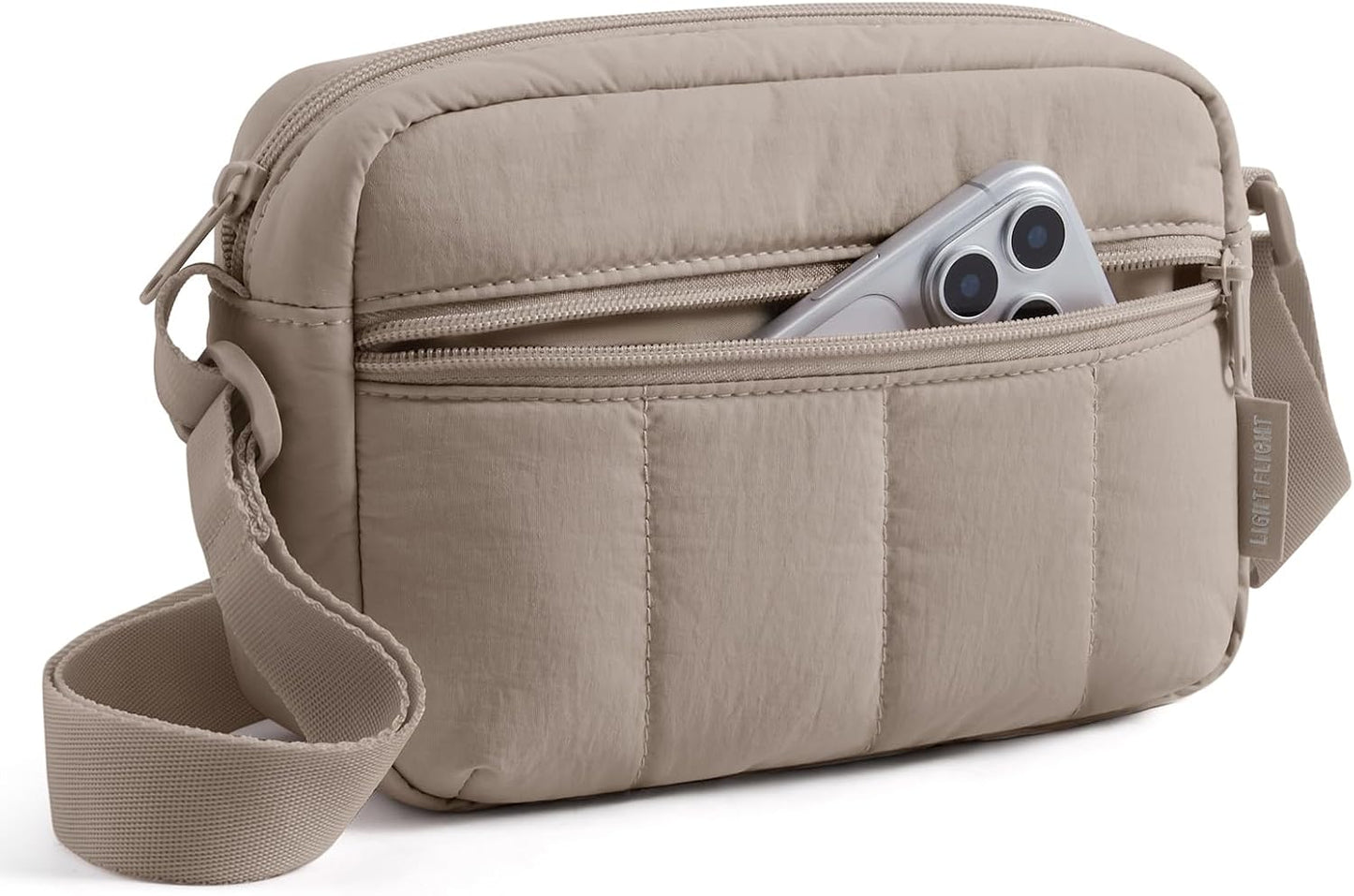 Mini Crossbody Bags for Women Travel Purse. Cross Body Bag with Pockets | Puffer Shoulder Hobo Purse