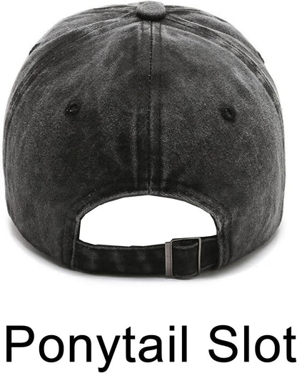 Adjustable & Cotton Made. Unconstructed Plain Cap
