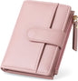 Wallet For Women RFID Blocking Soft Leather Bifold Compact Card Holder
