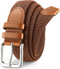 Men's Belt Braided Stretch Belt for Men Golf Pants Casual Jeans