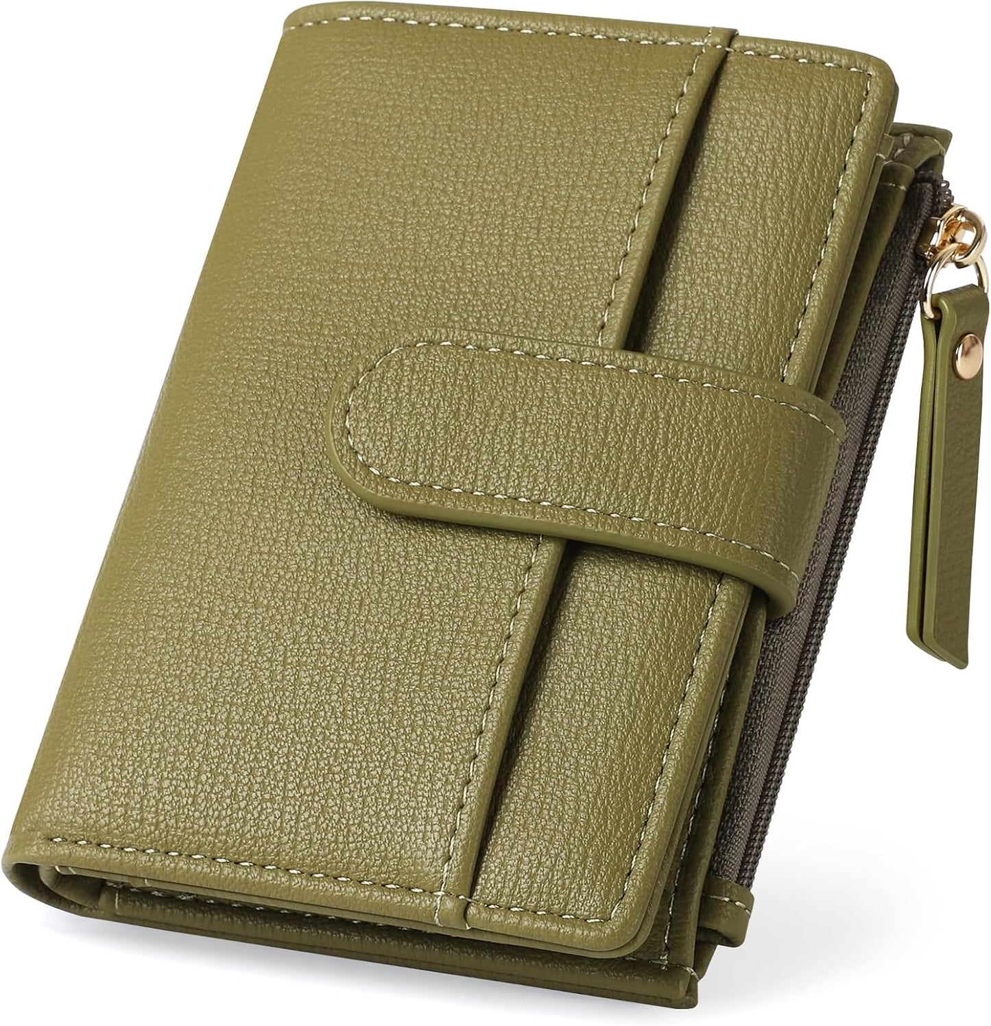 Wallet For Women RFID Blocking Soft Leather Bifold Compact Card Holder