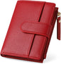 Wallet For Women RFID Blocking Soft Leather Bifold Compact Card Holder